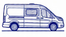 Ford Transit motorhome leaf springs and suspension components