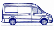 VW Crafter motorhome leaf springs and suspension components