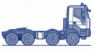 Iveco Astra commercial truck leaf springs and suspension components