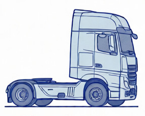 Mercedes Benz commercial truck leaf springs and suspension components
