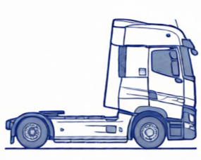 Renault commercial truck leaf springs and suspension components