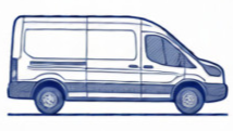 Ford Transit van leaf springs and suspension components