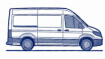 MAN TGE van leaf springs and suspension components